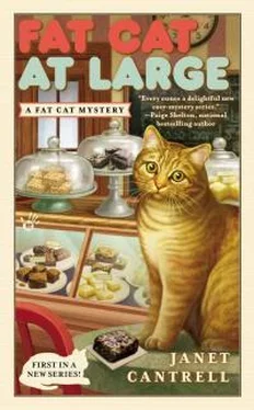 Джанет Кантрелл Fat Cat At Large обложка книги