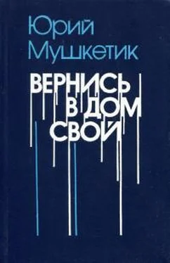 Юрий Мушкетик Вернись в дом свой обложка книги