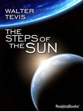 Уолтер Тевис The Steps of the Sun обложка книги