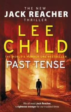 Ли Чайлд Past Tense обложка книги