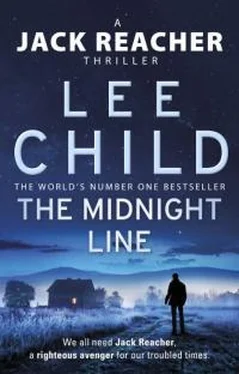 Ли Чайлд The Midnight Line обложка книги