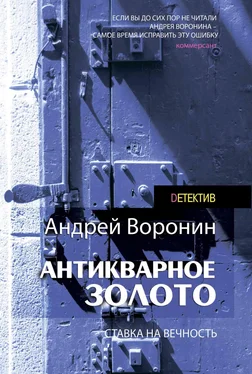 Андрей Воронин Слепой. Антикварное золото обложка книги