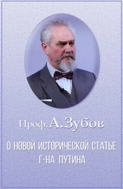 Андрей Зубов О новой исторической статье г-на Путина обложка книги