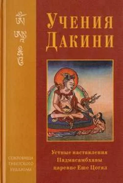 Падмасамбхава Учение Дакини: устные наставления Падмасамбхавы царевне Еше Цогял обложка книги