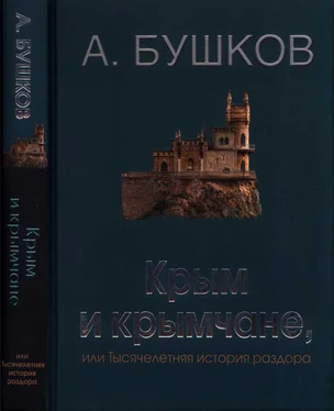 Александр Бушков Крым и крымчане, или Тысячелетняя история раздора обложка книги