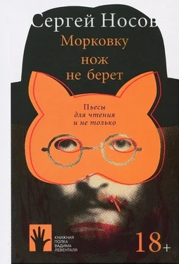 Сергей Носов Морковку нож не берет обложка книги