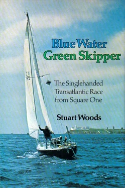 Стюарт Вудс Blue Water, Green Skipper: A Memoir of Sailing Alone Across the Atlantic обложка книги