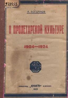 Александр Богданов О пролетарской культуре (1904-1924) обложка книги