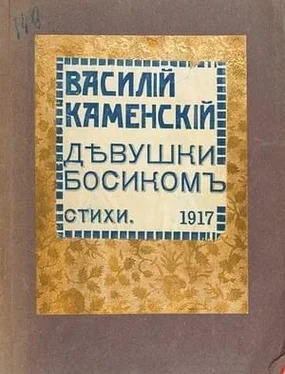 Василий Каменский Девушки босиком обложка книги