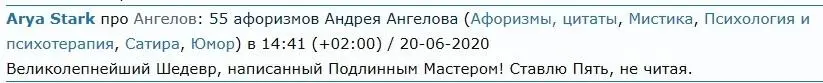 Флибуста где иногда есть настоящие читатели Отзыв о книге Андрея Ангелова - фото 2