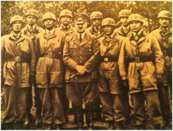 Photo by courtesy of Marc Horne of the Times Hitler congratulates German - фото 9