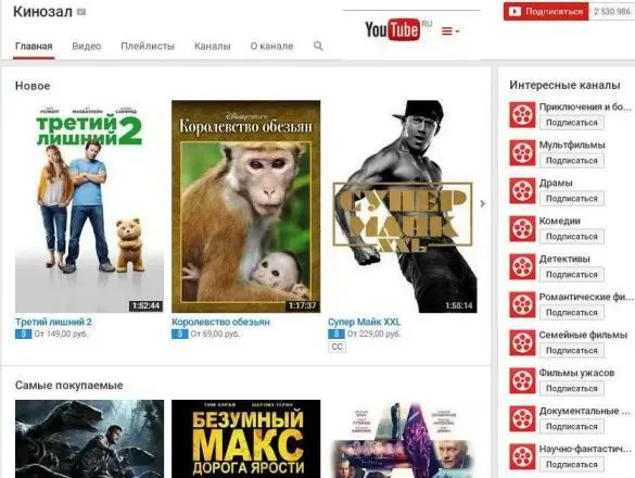 Рис 5 Кинозал на YouTube 092015 5 Целевые аудитории У каждого - фото 5