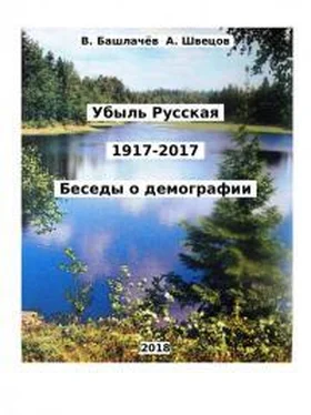 Вениамин Башлачёв Убыль Русская. 1917–2017. Беседы о демографии обложка книги