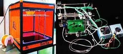 Так выглядит сегодня типичный 3Dпринтер и его содержимое Гамбургер теперь - фото 5