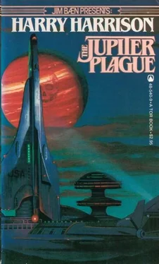 Гарри Гаррисон The Jupiter Plague обложка книги