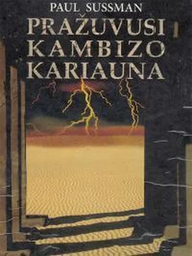 Пол Сассман Pražuvusi Kambizo kariauna обложка книги