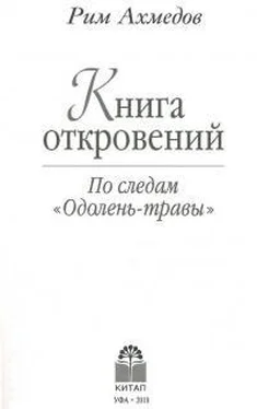 Рим Ахмедов Книга откровений. По следам Одолень-травы обложка книги