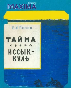 Е Попов Тайна озера Иссык-Куль обложка книги