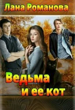 Романова Ведьма и ее кот обложка книги