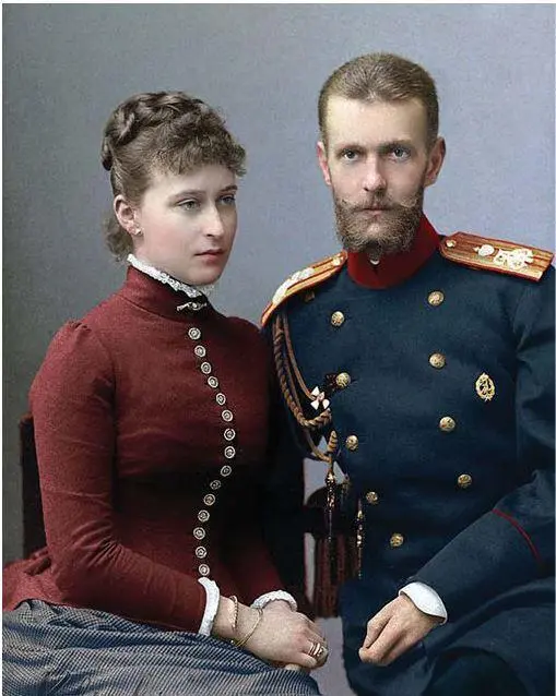 Великий князь Сергей Александрович со своей супругой великой княгиней - фото 10