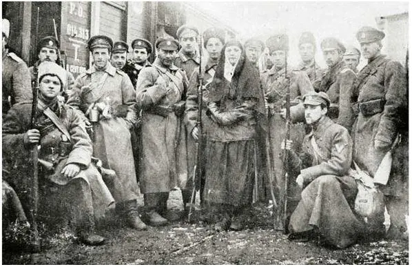 Пехотная рота Добровольческой армии сформированная из гвардейских офицеров - фото 23