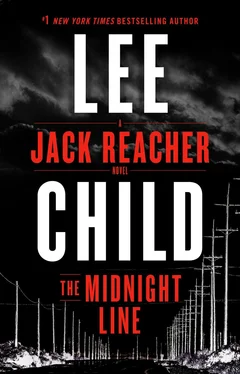 Lee Child The Midnight Line обложка книги