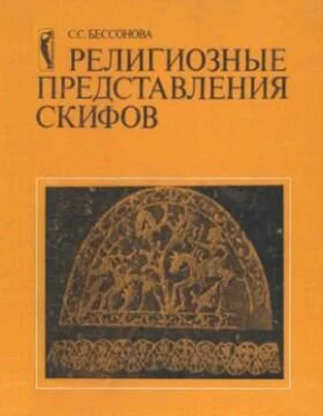 Светлана Бессонова Религиозные представления скифов обложка книги