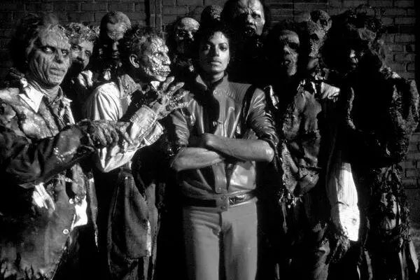 Промофото музыкального видео Thriller 1982 г С Рональдом Рейганом и его - фото 46