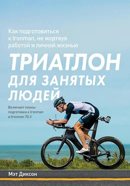 Мэт Диксон Триатлон для занятых людей [Как подготовиться к Ironman, не жертвуя работой и личной жизнью] обложка книги