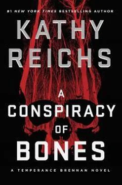 Кэти Райх A Conspiracy of Bones обложка книги