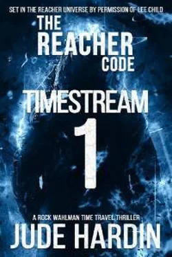 Jude Hardin The Reacher Code: Timestream 1 обложка книги