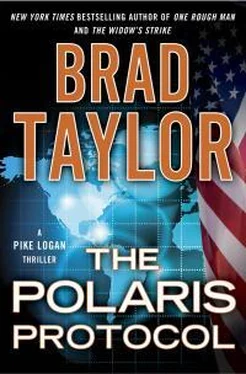 Brad Taylor The Polaris Protocol обложка книги