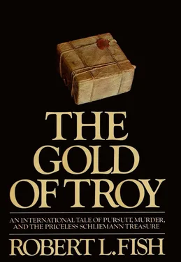 Роберт Фиш The Gold of Troy обложка книги