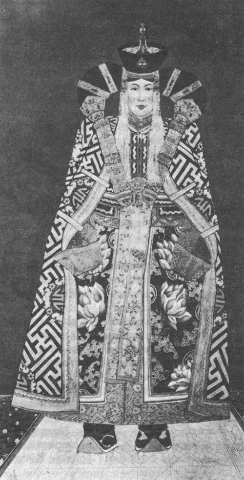 Д ШАГДАР Монголка в национальной одежде Ц ДАВАХУ Один день из жизни - фото 8