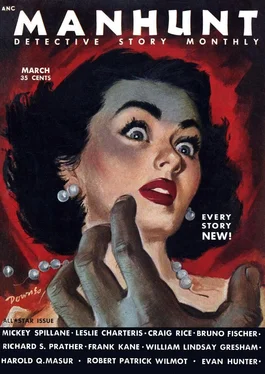 Лесли Чартерис Manhunt. Volume 1, Number 3, March, 1953 обложка книги