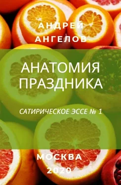 Андрей Ангелов Анатомия праздника обложка книги