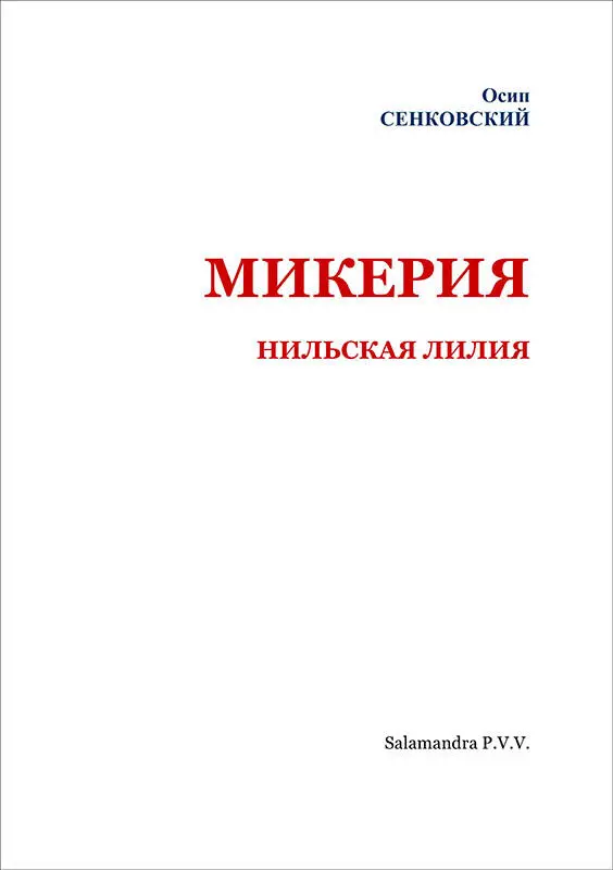 ОТ ИЗДАТЕЛЬСТВА Как заметил некогда В Каверин повесть О И Сенковского - фото 2