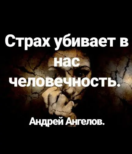 ПЛЮС прикрепляю цитату про Страх которую и придумал благодаря Ек Глатерман - фото 11