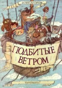 Олег Егоров Подбитые ветром обложка книги