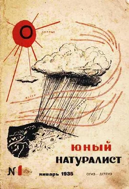 Неизвестный Автор Журнал Юный натуралист №1, 1935 обложка книги