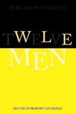 Теодор Драйзер Twelve Men обложка книги