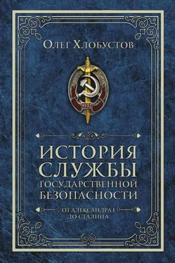 Олег Хлобустов История службы государственной безопасности. От Александра I до Сталина обложка книги