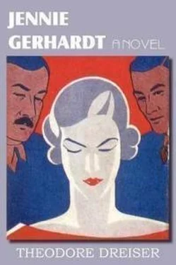 Теодор Драйзер Jennie Gerhardt обложка книги