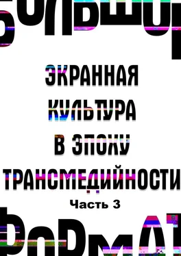 Анна Новикова Большой формат: экранная культура в эпоху трансмедийности. Часть 3 обложка книги