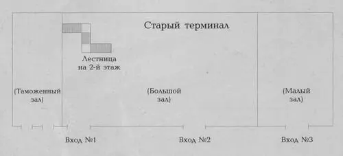 Схематическое изображение старого терминала аналогичное тому которое служило - фото 2