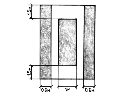 Рис 1 в Коньковые теплицыобычно имеют ширину 2 м и произвольную длину - фото 3
