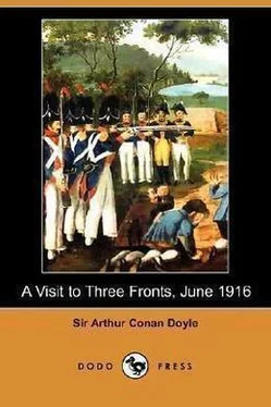 Arthur Doyle A Visit to Three Fronts обложка книги