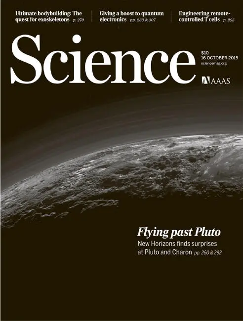 Специальный выпуск журнала Science с первыми результатами пролета Новых - фото 49