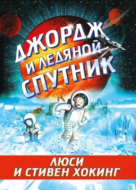 Стивен Хокинг Джордж и ледяной спутник обложка книги