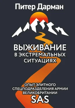 Питер Дарман Выживание в экстремальных ситуациях. Опыт SAS обложка книги